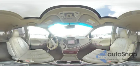 2011 Toyota Sienna Xle z USA, uszkodzony, nr VIN 5TDYK3DC3BS174227